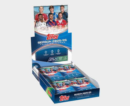 2025-26 Topps UEFA Club Competitions - Hobby Box