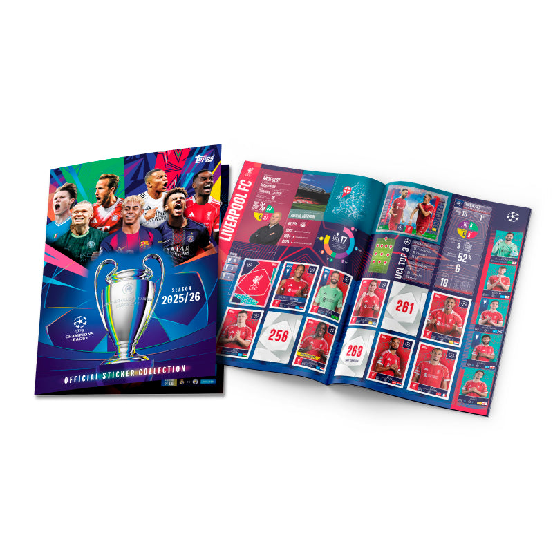 Completa tu álbum: Numeros 1 - 100 (2025-26 Topps Champions League)
