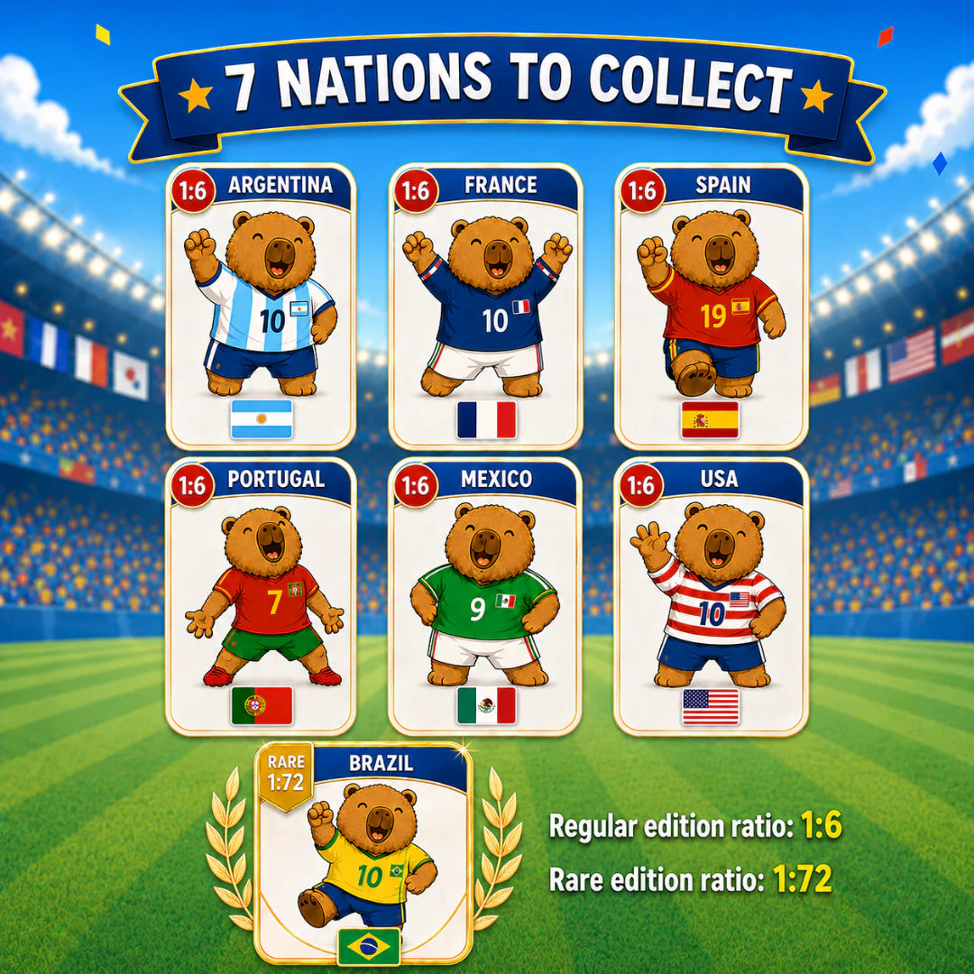 CapyCup Blind Box – Capibaras Edición Mundial