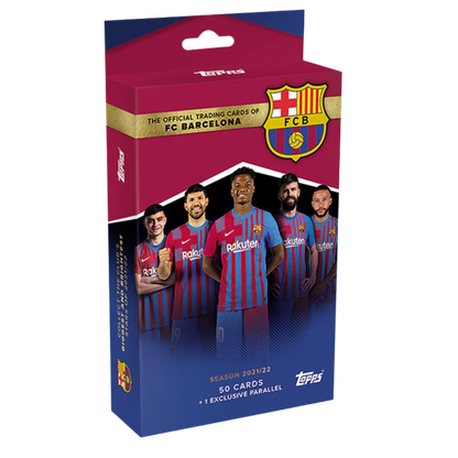 FC Barcelona 2021/22 Official Trading Cards – Topps
