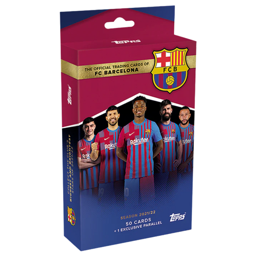 FC Barcelona 2021/22 Official Trading Cards – Topps