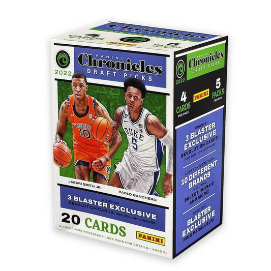 2022-23 Panini Chronicles NBA Draft Picks Blaster Box