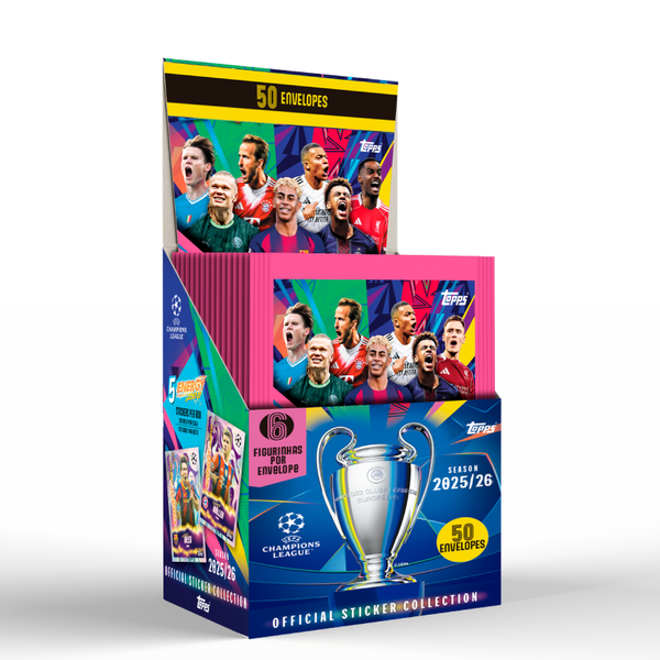 Caja Display UEFA Champions League 25/26 (50 Sobres)