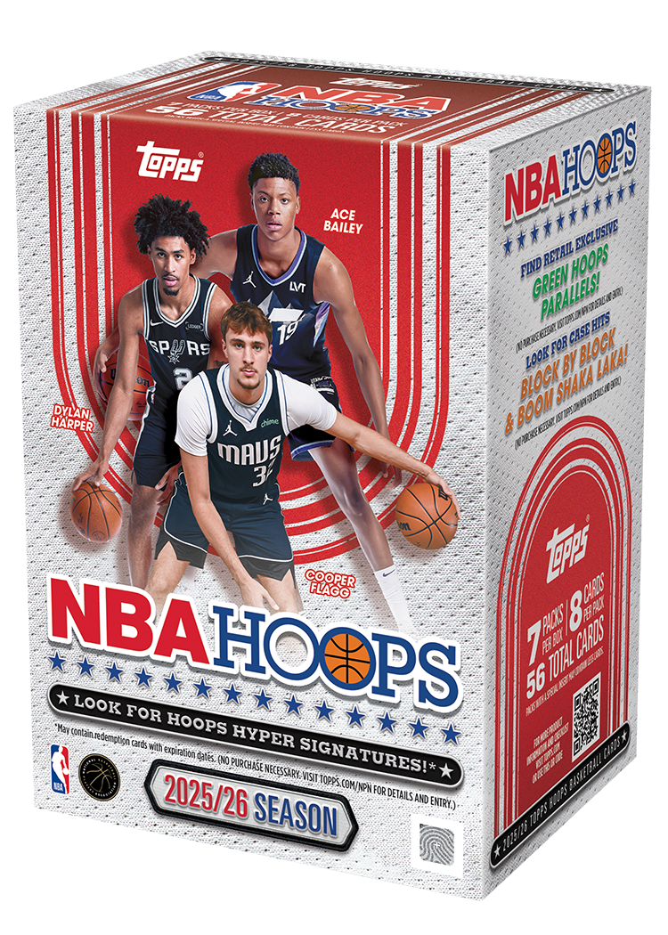 2025/26 Topps Hoops Basketball Fanatics Blaster Box (Pre Venta)