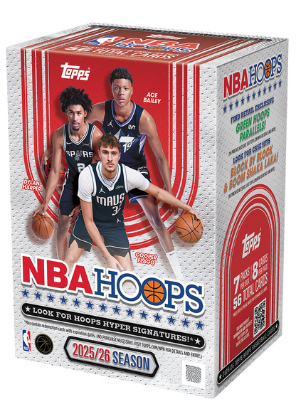 2025/26 Topps Hoops Basketball Fanatics Blaster Box (Pre Venta)