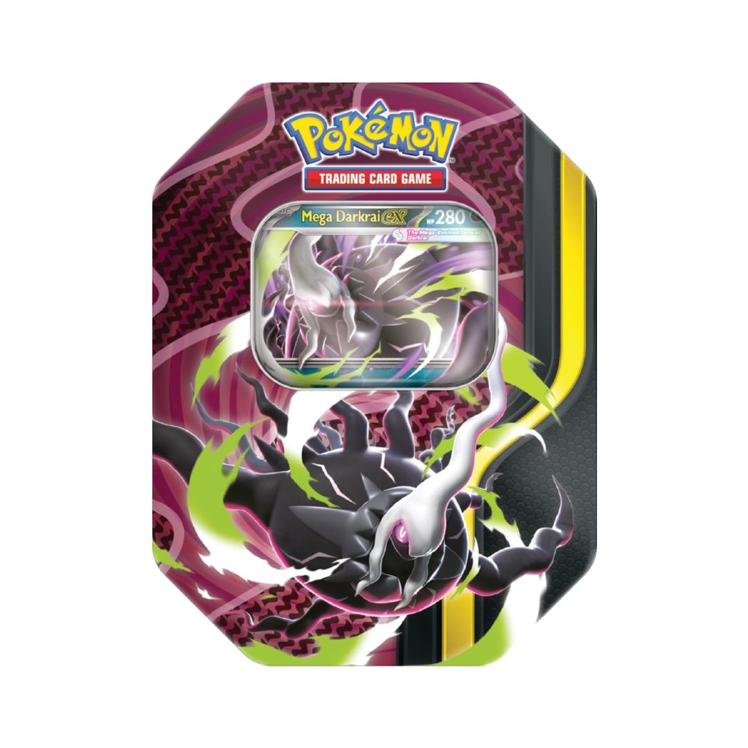 Tin Mega Darkrai ex - Mega Forces (Inglés)