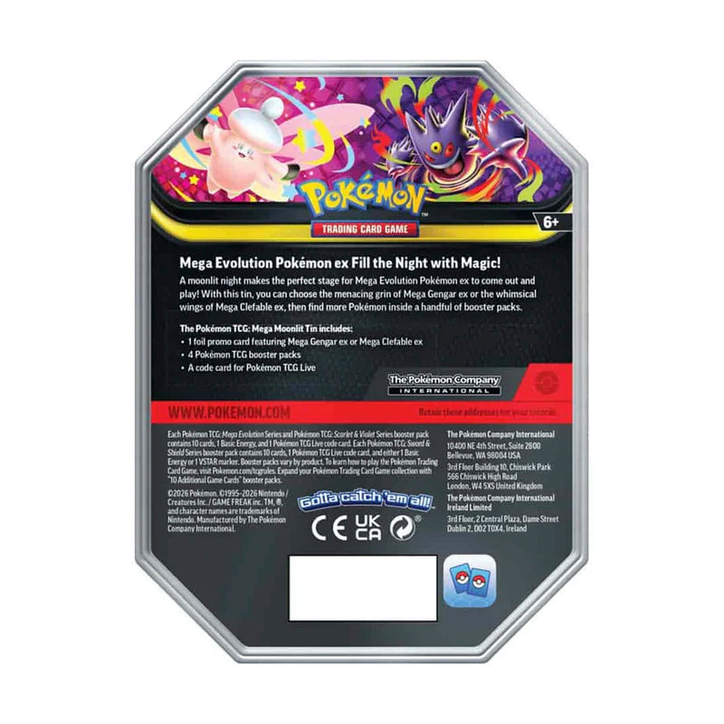 Pokémon TCG: Mega Evolutions – Mega Moonlit Tin