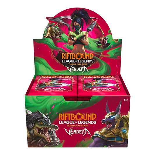 2026 Riftbound: League of Legends TCG Vendetta Booster Box (24 Packs)