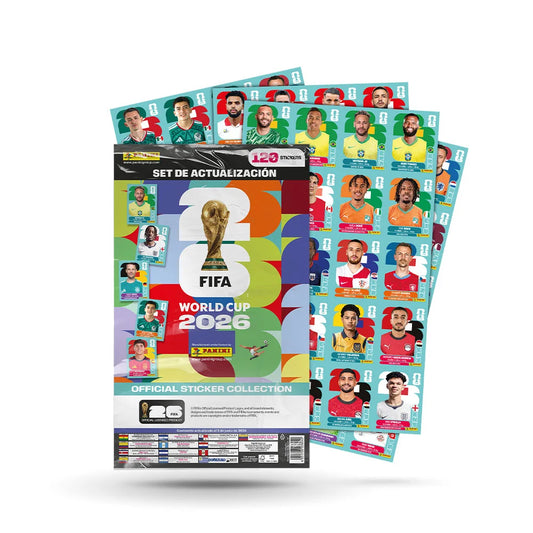 2026 Panini World Cup Stickers - Set de Actualización