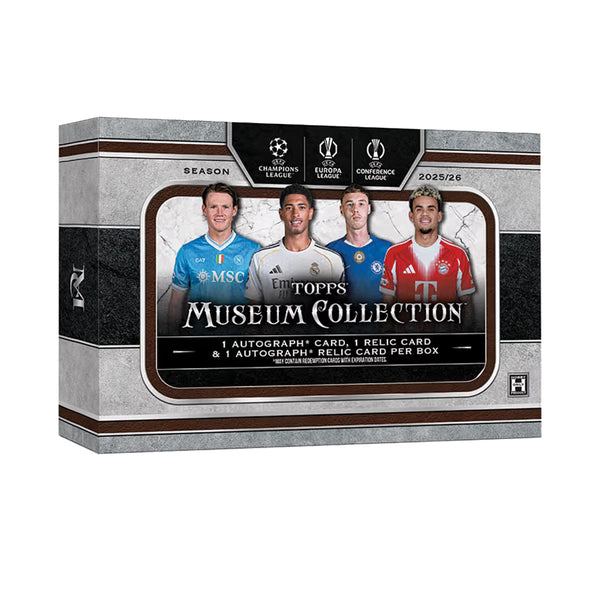 Topps® Museum UEFA Club Competitions 2025/26 - Hobby Box