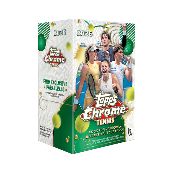 2026 Topps Chrome Tennis - Value Box