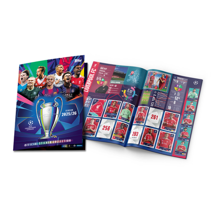 Album Oficial UEFA Champions League 25/26 (Tapa Blanda)