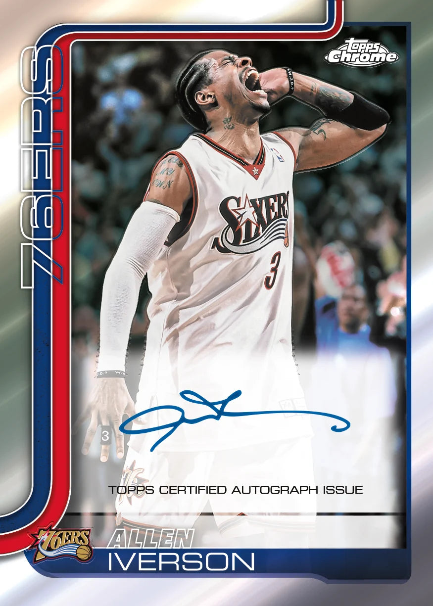 2025-26 Topps Chrome Basketball Update Value Box