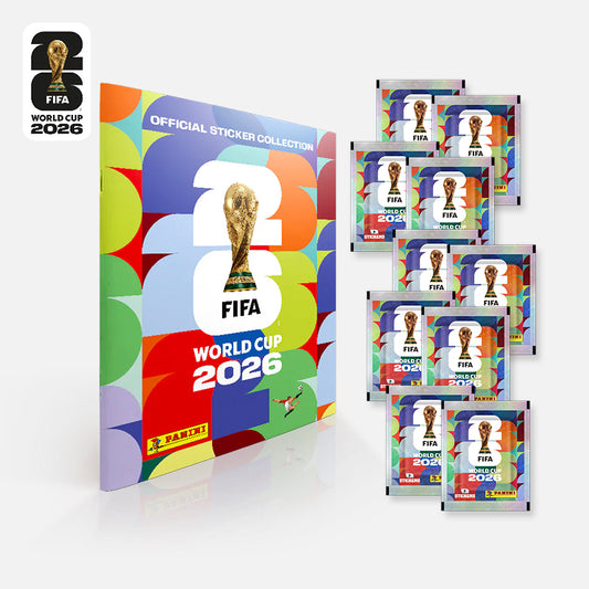 2026 Panini World Cup - Álbum Tapa Suave + 10 Sobres