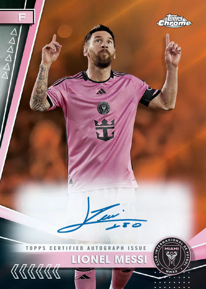 Topps Chrome MLS 2024 | Con Messi y 5 Prism Parallels Exclusivos