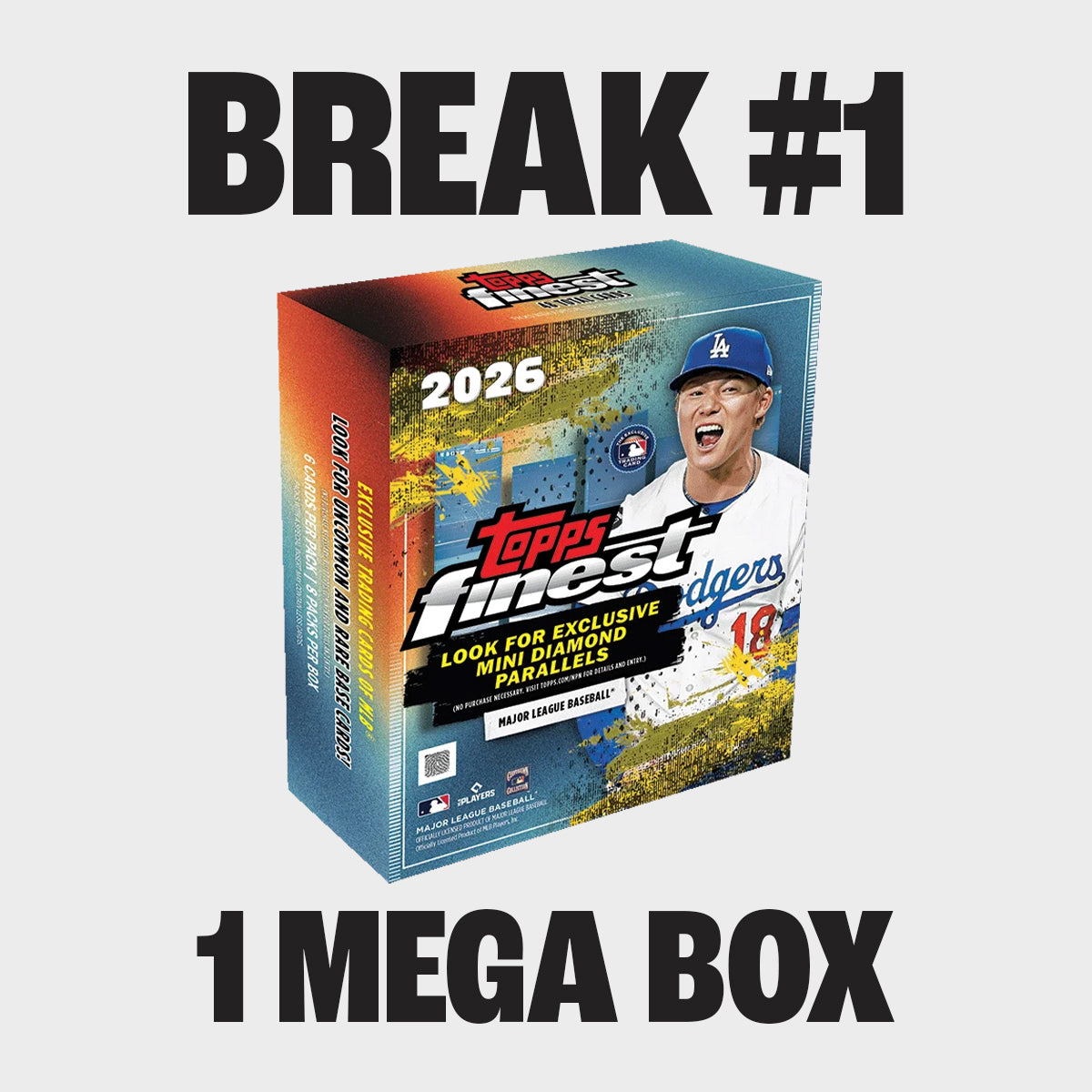 Break #1  ⚾ 2026 Topps Finest Baseball Mega Box — Team Random