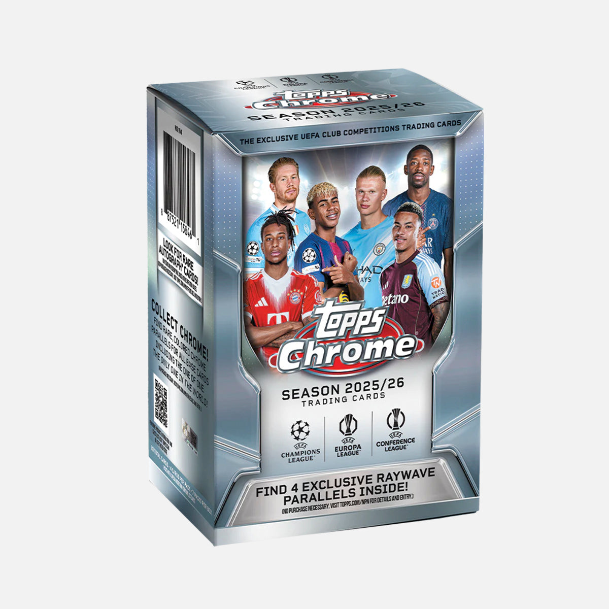 Topps Chrome® UEFA Club Competitions 2025-26 - Blaster Box