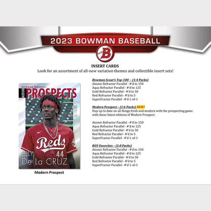 Break Random - 2023 Bowman Baseball Hobby Jumbo Box