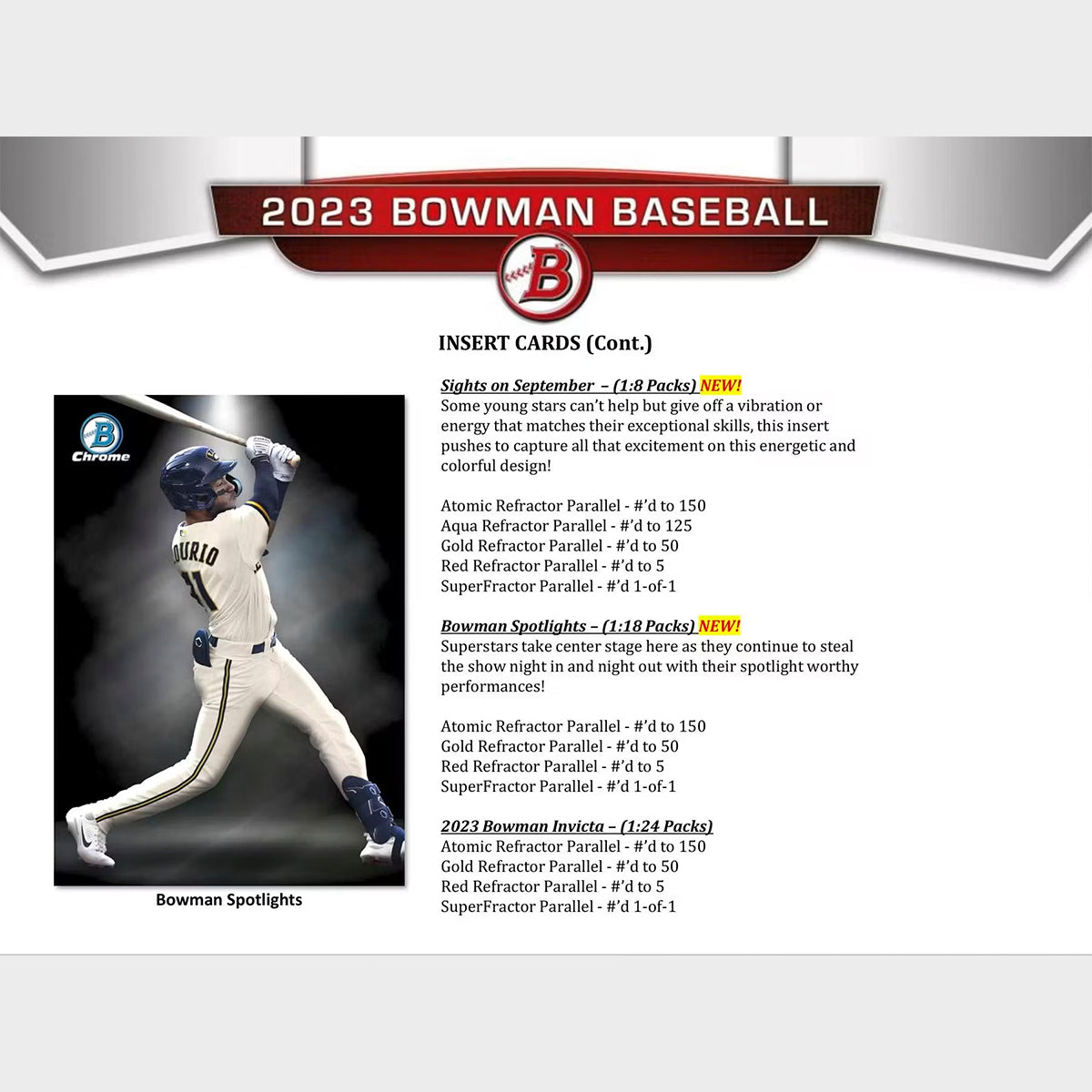 Break Random - 2023 Bowman Baseball Hobby Jumbo Box