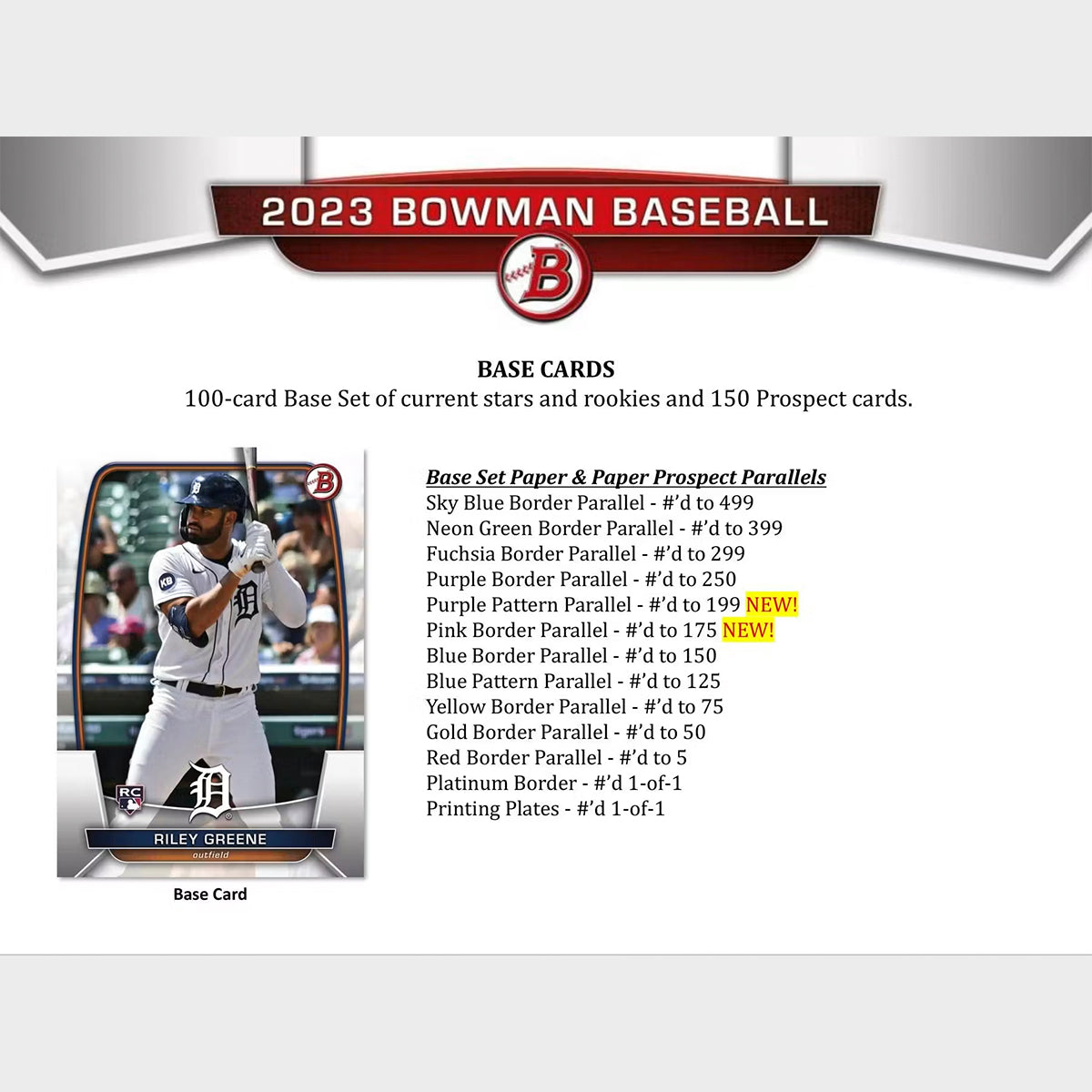 Break Random - 2023 Bowman Baseball Hobby Jumbo Box