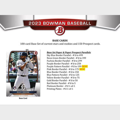 Break Random - 2023 Bowman Baseball Hobby Jumbo Box