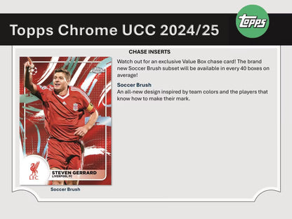 2024/25 Topps Chrome UCL Soccer Blaster Box