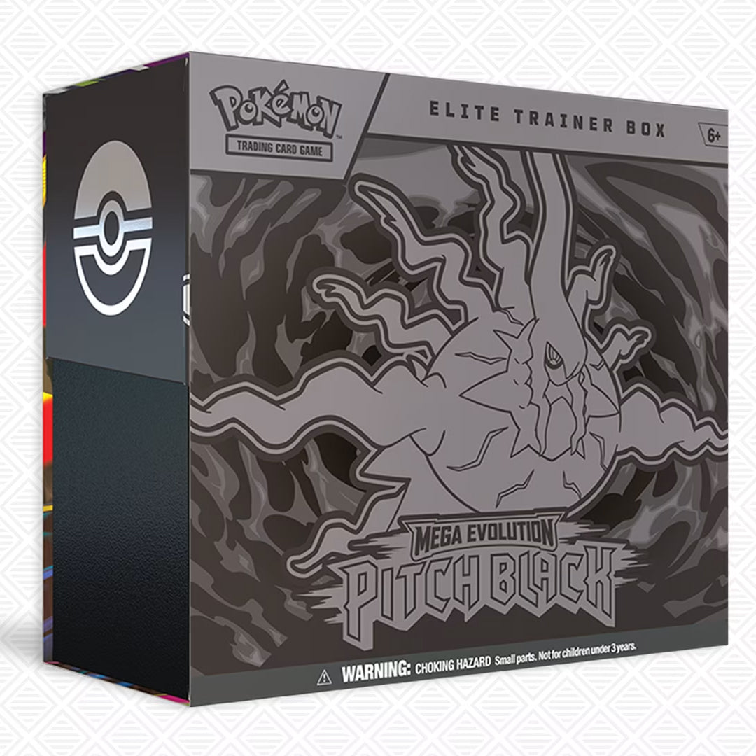 Pokémon TCG: Mega Evolution—Pitch Black Elite Trainer Box (PRE VENTA)