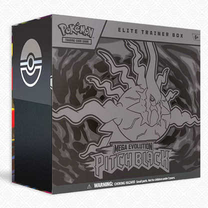 Pokémon TCG: Mega Evolution—Pitch Black Elite Trainer Box (PRE VENTA)