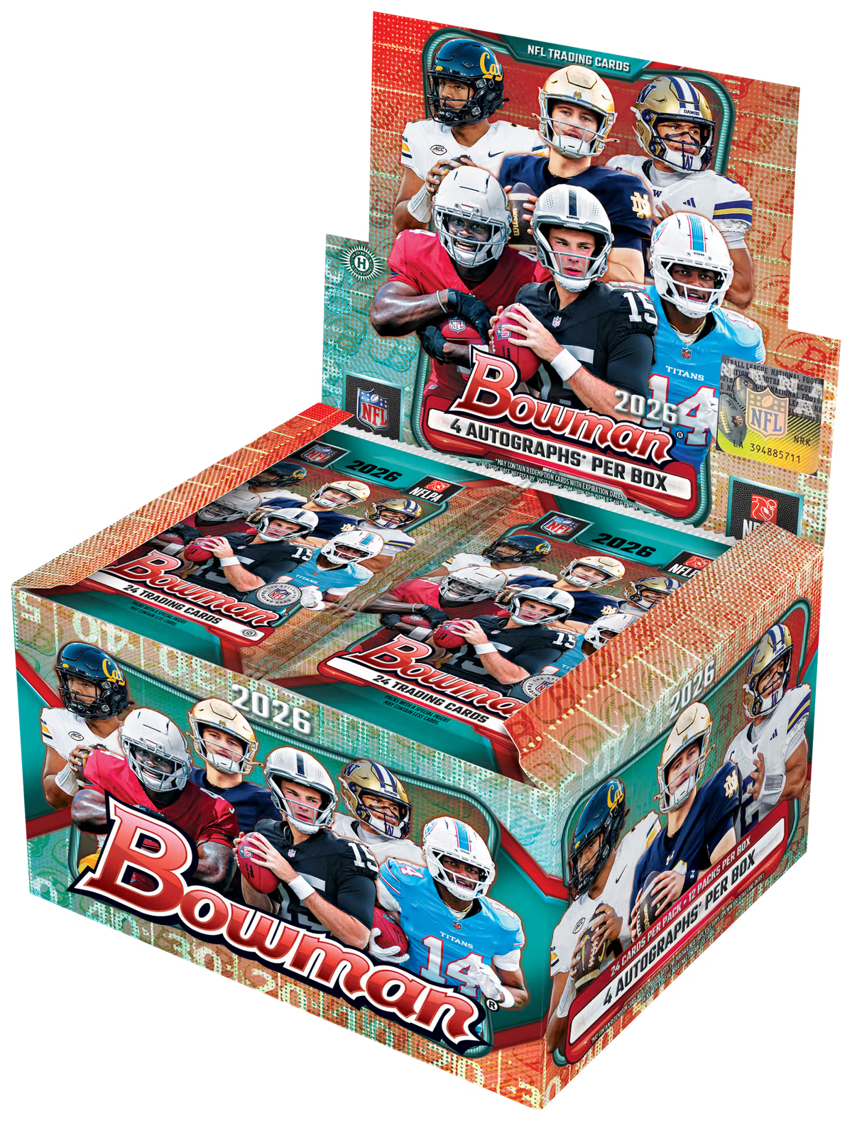 2026 Bowman Football - Hobby Box