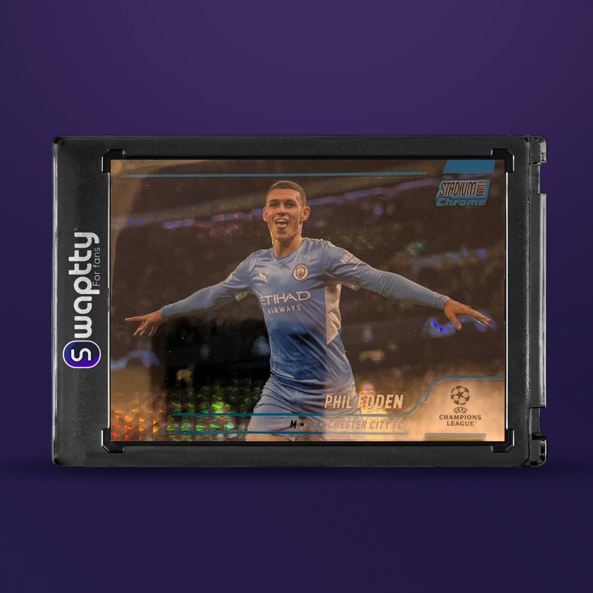 2022 Stadium Chrome Phil Foden — frente