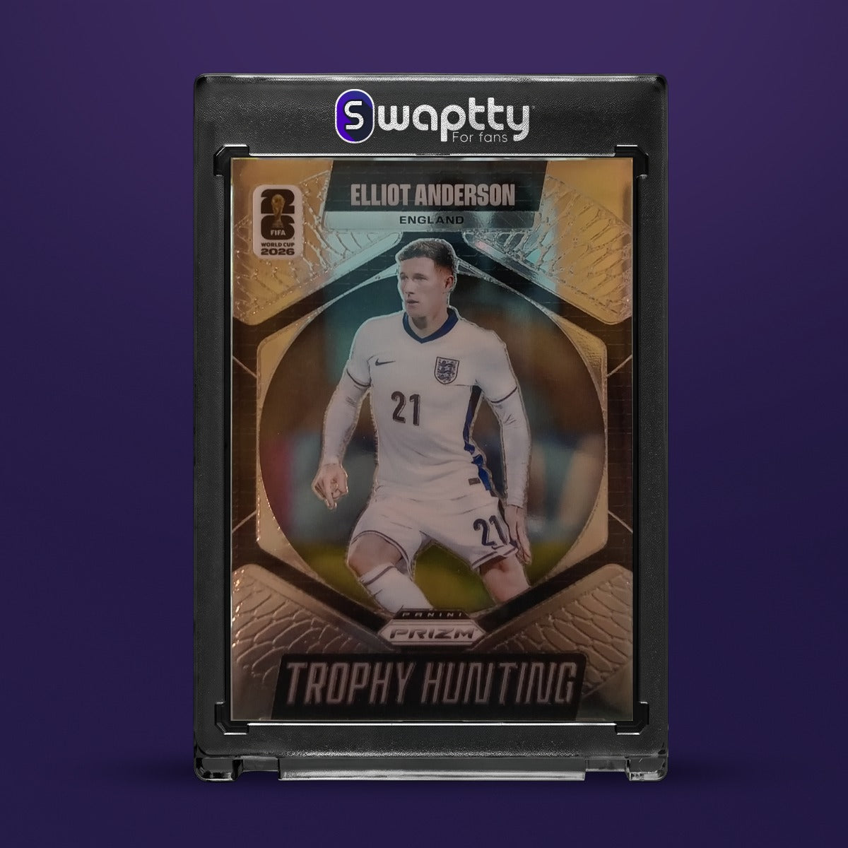2026 Panini Prizm FIFA WC Elliot Anderson — frente