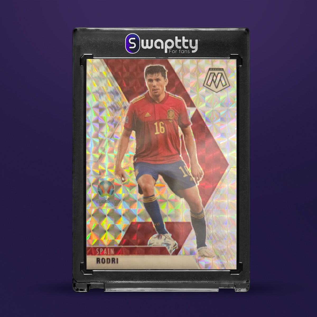 2021 PANINI MOSAIC UEFA EURO 2020 RODRI — frente