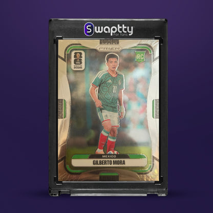 2026 PANINI PRIZM WC GILBERTO MORA RC BASE — frente