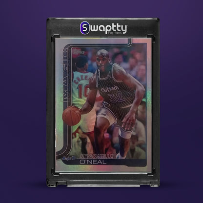 2025 Topps Shaquille O'neal Silver — frente