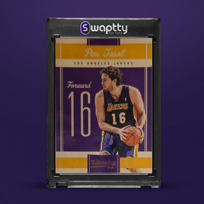 2011 Panini Classics 10-11 Pau Gasol — frente