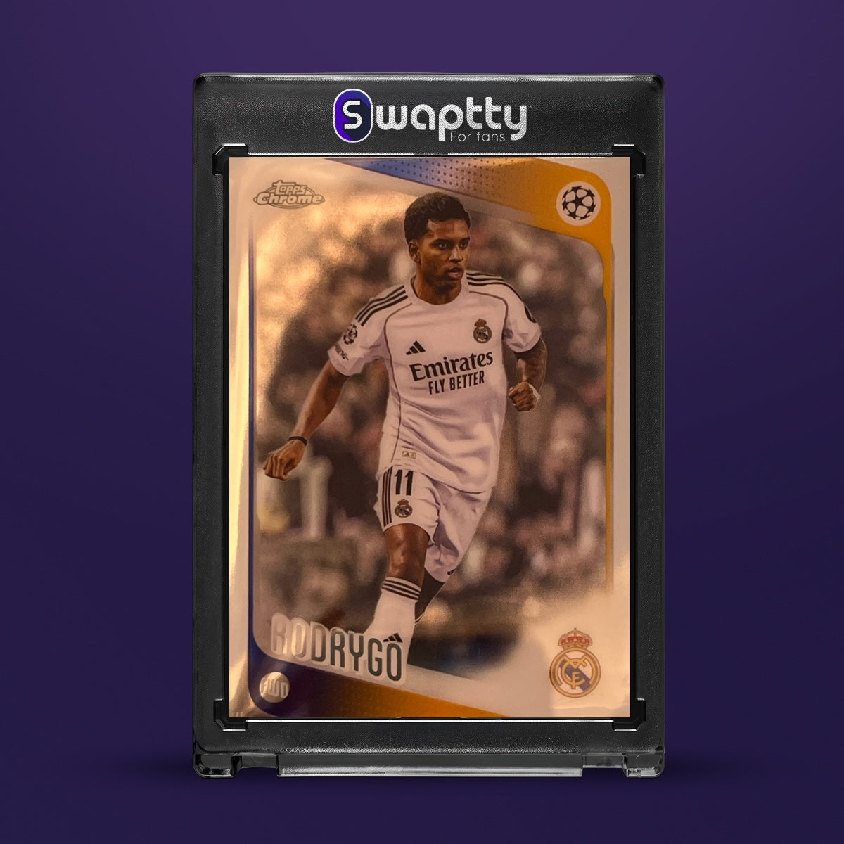 2025 Topps Chrome Rodrigo — frente