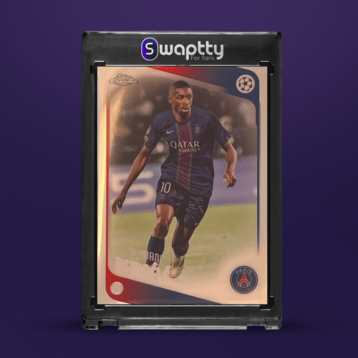 2026 Topps Chrome Ousmane Dembélé — frente