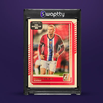 25-26 PANINI DONRUSS  ROAD TO WC ERLING HAALAND — frente