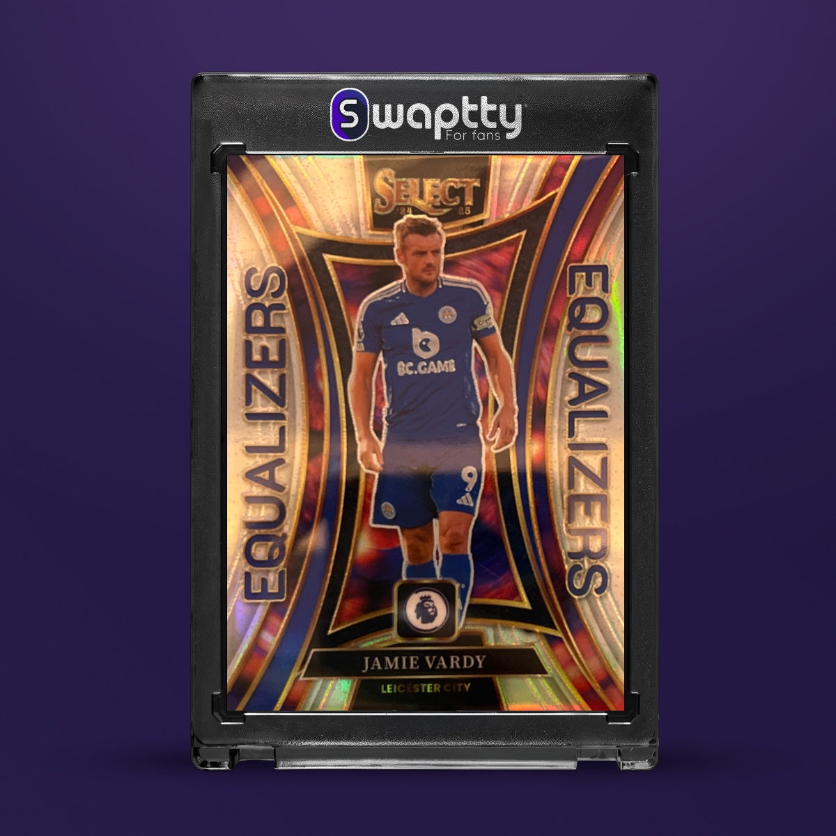 2024-25 Panini Select Jamie Vardy — frente