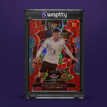 25/26 Panini Select Manuel Ugarte Red Pandora — frente