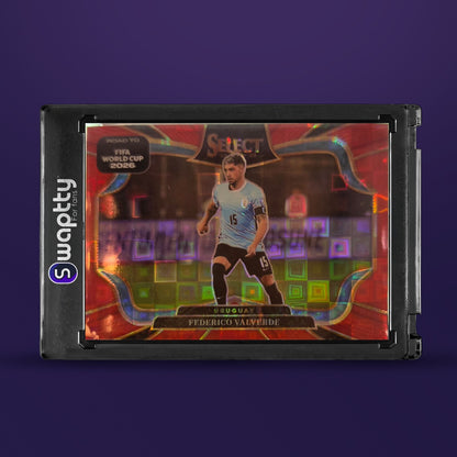 25-26 PANINI PRIZM SELECT FIFA WC FEDERICO VALVERDE — frente