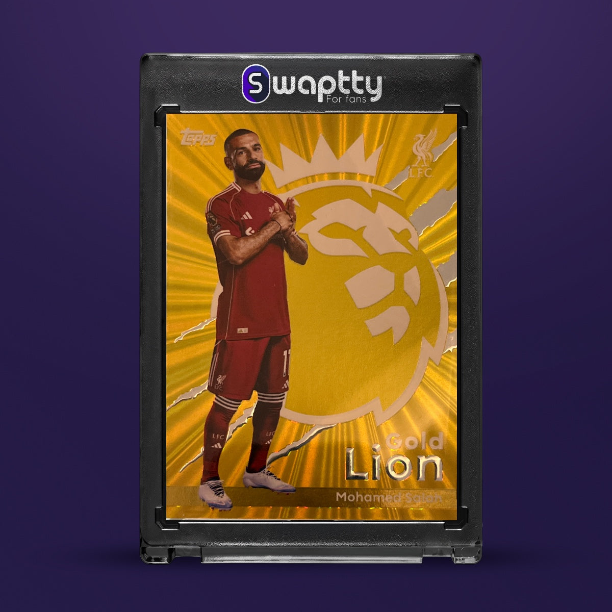 2025 Topps Mohamed Salah — frente