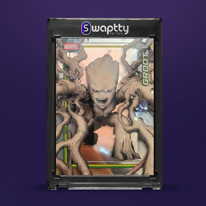 2026 TOPPS CHROME MARVEL GROOT — frente