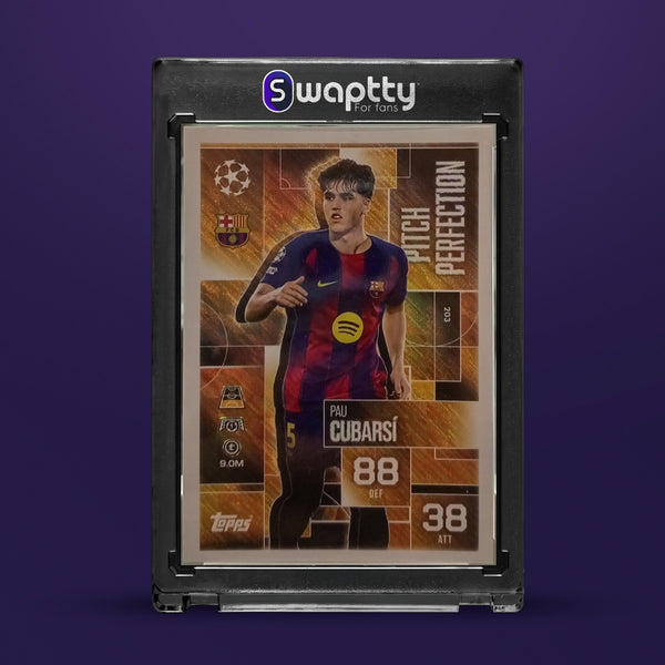 2025-26 Topps Match Attax Pau Cubarsí — frente