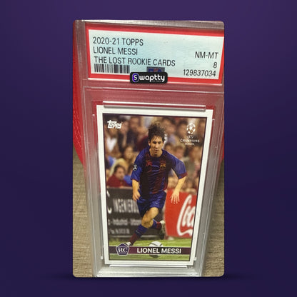 2020-2021 Lionel Mesi The Lost Rookie Cards — frente