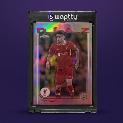 2025 Topps Champions League Luis Diaz — frente