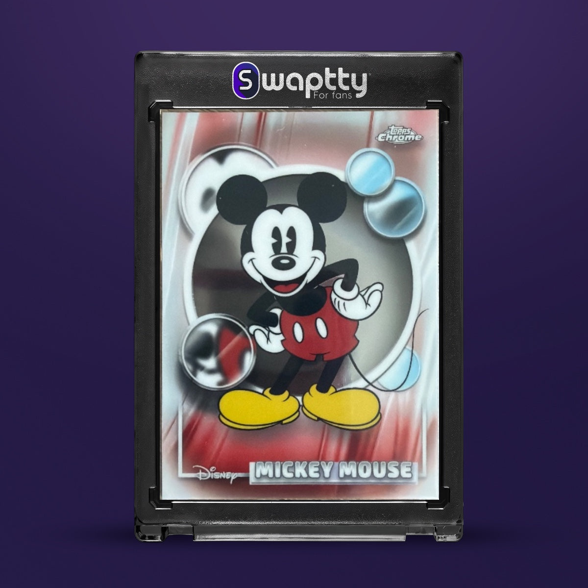 2026 Topps Chrome Disney Mickey Mouse — frente