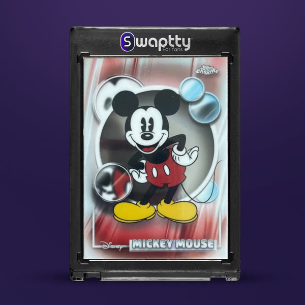 2026 Topps Chrome Disney Mickey Mouse — frente