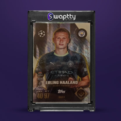 2025-26 Topps Match Attax Erling Haaland — frente