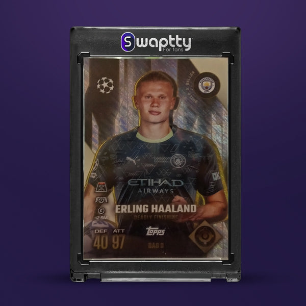 2025-26 Topps Match Attax Erling Haaland — frente